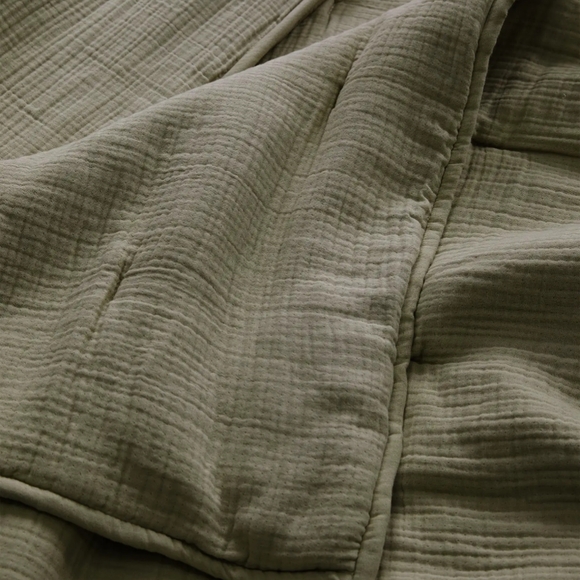 Quince Organic Cotton Quilt Comforter - Picture 3 of 3